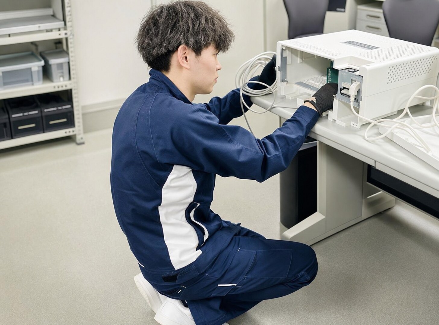 第1技術部 技術1課で働く社員